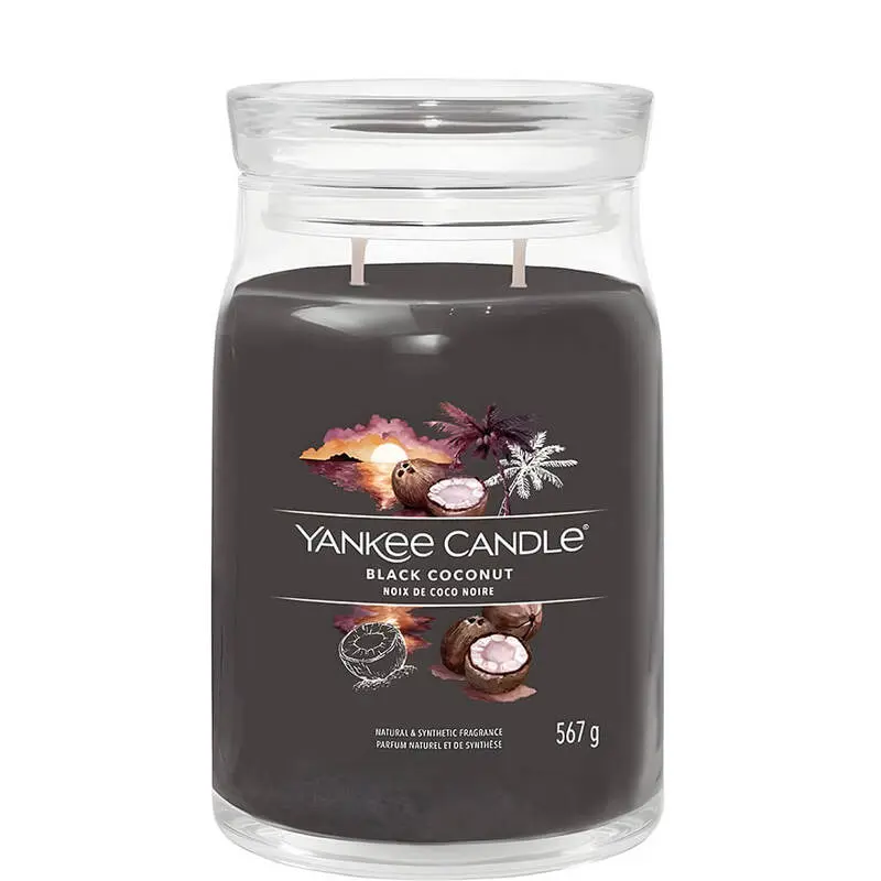 Yankee - Black Coconut Large Candle 