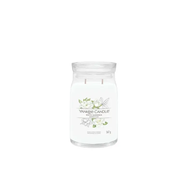 Yankee - White Gardenia Large Candle 