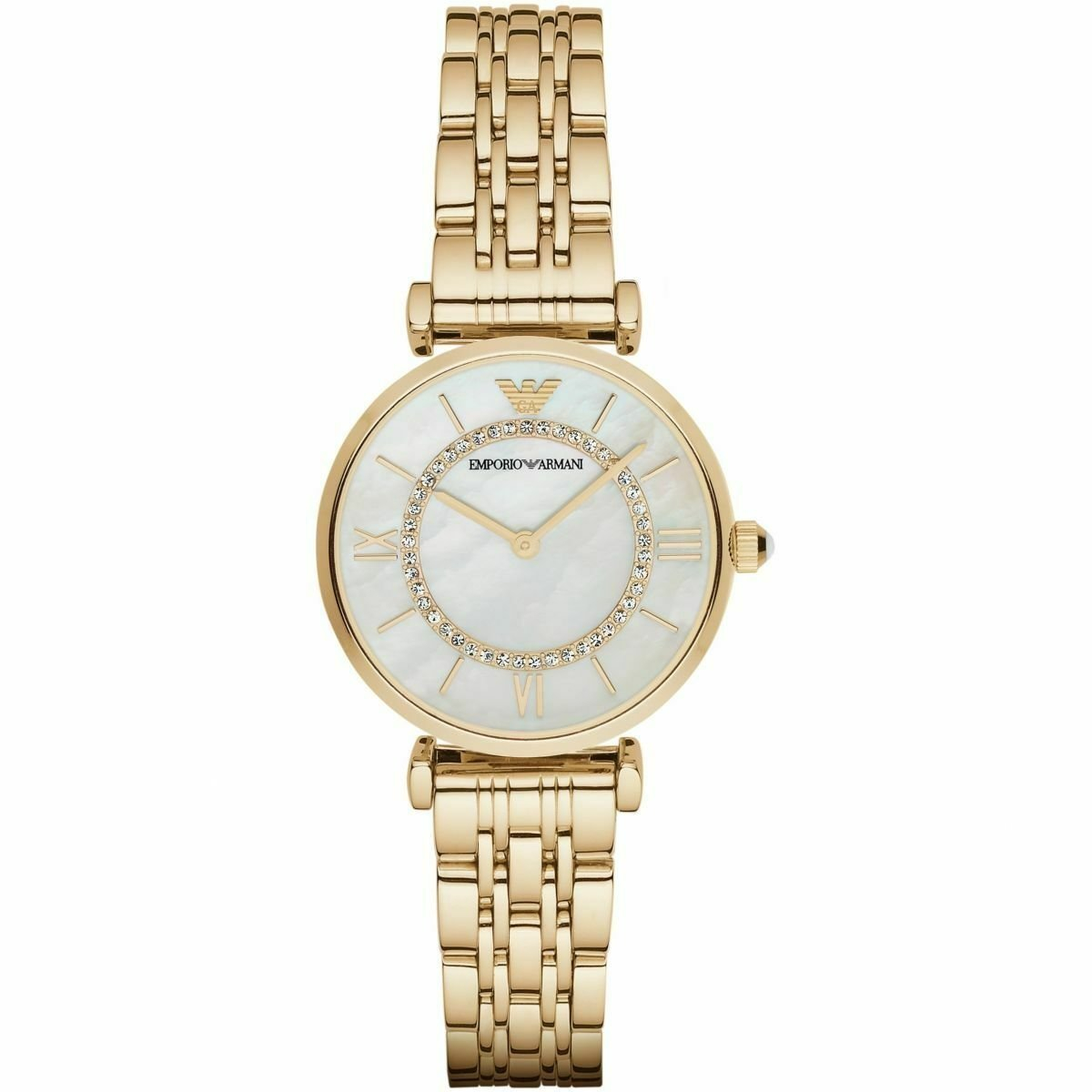 Emporio Armani AR1907 Women's Stainless Steel Bracelet Strap Watch