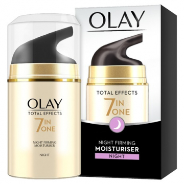 Olay Total Effects 7 in1 Anti-Ageing Firming Moisturiser Night Cream - 50ml