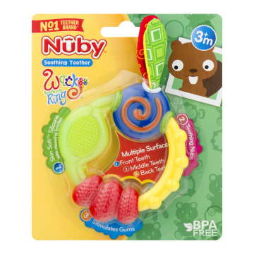 Nuby - Wacky Teething Ring