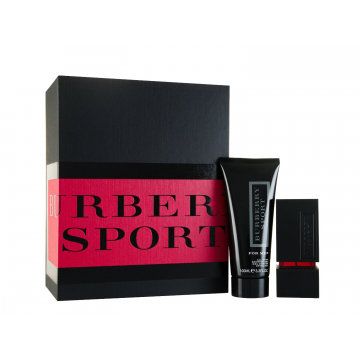 Burberry Sport Gift Set For Him Eau De Toilette 50ml and Shower Gel 100ml