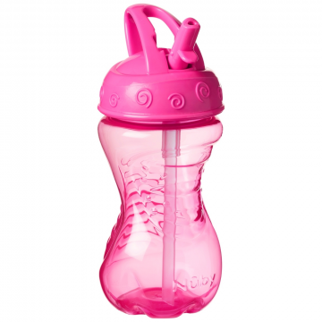Nuby - Free Flow Flip It Beaker (Pink)