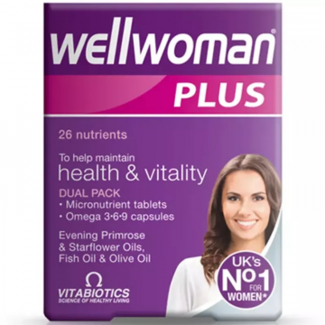 Vitabiotics - Wellwoman Plus Omega 3.6.9 (56 tablets)