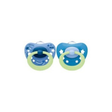 NUK - Signature 1 Soother 2 pack Blue