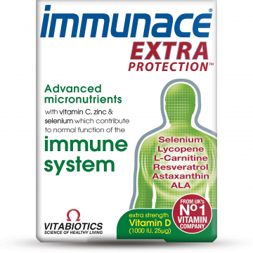 Vitabiotics -  Immunace Extra Protection (30 Tablets) 