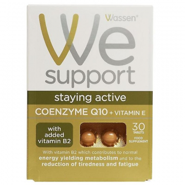 Wassen - Coenzyme Q10 + Vitamin E (30 tablets) 