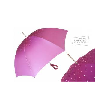 Pasotti Manual opening Double cloth Swarovski umbrella