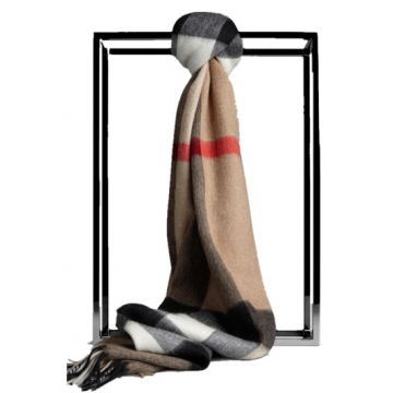 Burberry Check Cashmere Scarf