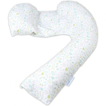 Dream Genii - Grey Green Cotton Pillow