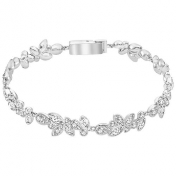 Swarovski Diapason Bracelet - White/Rhodium Plating