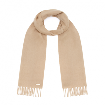 Hortons 100% Cashmere Scarf Camel