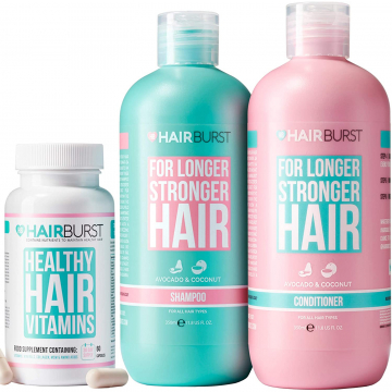 Hairburst - Shampoo, Conditioner & Original Vitamin Bundle