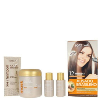 Kativa - Brazilian Straightening Kit (Packaging is Damaged)