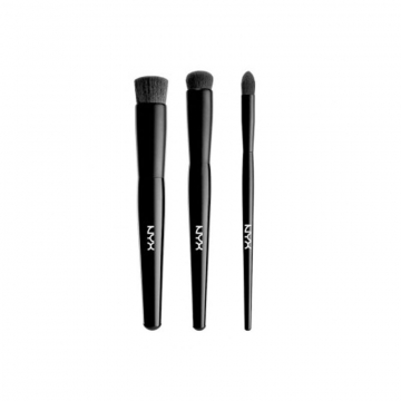 NYX - Ready Set Contour 3 Piece Brush Set