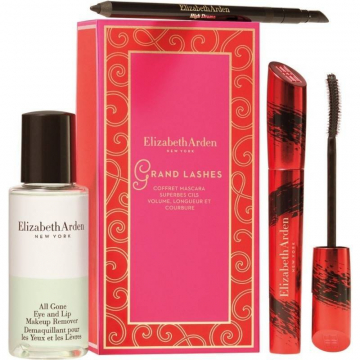 Elizabeth Arden - Grand Entrance Mascara Set: Grand Entrance Mascara - Stunning Black (8.5g), High Drama Eyeliner - Smokey (1.2g), All-Gone Eye & Lip Makeup Remover (50ml)