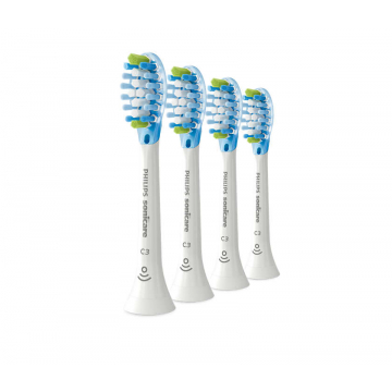 Philips - Sonicare C3 Premium Plaque Defence interchangeable sonic toothbrush heads HX9044/17 (4 pack)