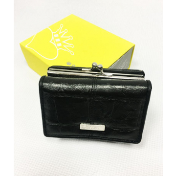 Segue Clamp Purse - Black