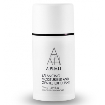The Alpha-H AHBM50 moisturiser in 50mg bottle