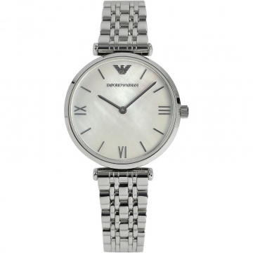 Emporio Armani Ladies Classic Stainless Steel Watch AR1682