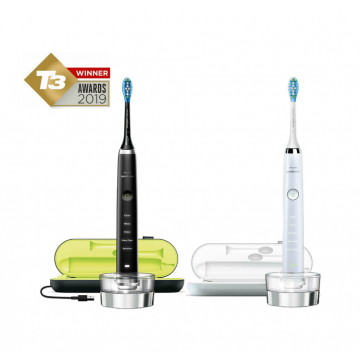 Philips Sonicare DiamondClean 2019 Edition Bundle - Black & White