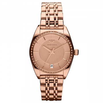 Emporio Armani Classic Ladies Watch - Rose Gold