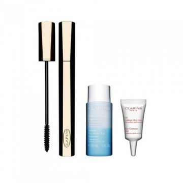 Clarins Wonder Perfect Mascara Set With Eye Make Up Remover