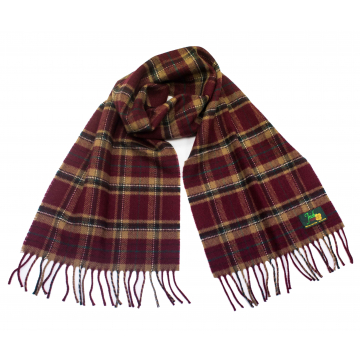 House of Edgar 100% Lambswool Scarf in Co Tyrone Pattern