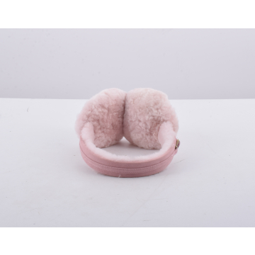 Fenland Sheepskin Ear Muffs Pink