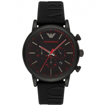 Emporio Armani Matte Black Watch 