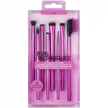 Real Techniques - Everyday Eye Essentials Set (Packaging is Damaged) (8pc) 