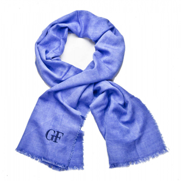 Ferre 100% Wool Scarf - Light Blue