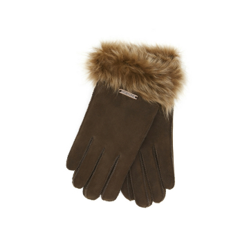Hortons England Elsefield Sheepskin Gloves - Brown (One Size)