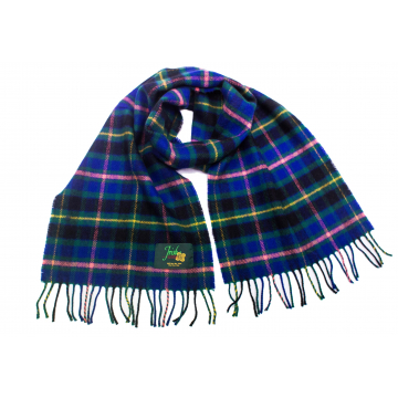 House of Edgar 100% Lambswool Scarf in Co Offaly Pattern
