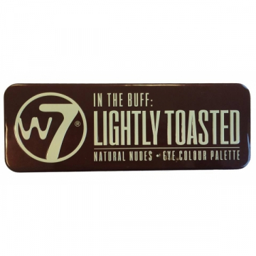 W7 Eye Colour Palette In the Buff : Lightly Toasted 12 shades