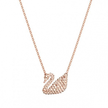 Swarovski Swan Crystal Pendant in limited edition Rose Gold