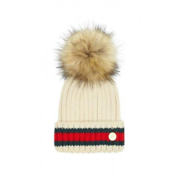 Hortons Kloster Pom Pom Hat Stone