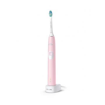 Philips Sonicare ProtectiveClean model 4300 Electric Toothbrush, Pastel Pink