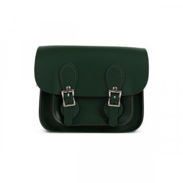 Gweniss Freya Mini Satchel - Bottle Green