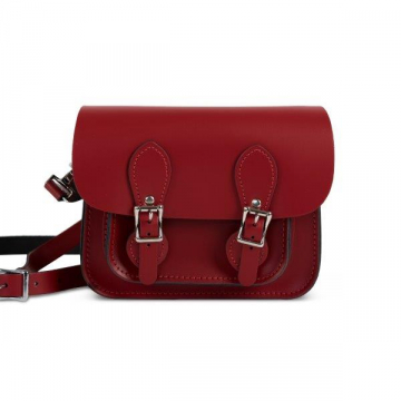 Gweniss Freya Mini Satchel - Scarlet Red