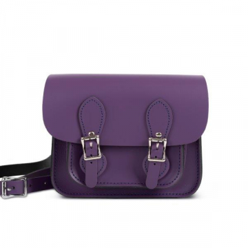 Gweniss Freya Mini Satchel - Aubergine