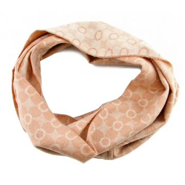 Rose Coloured Cashmere  Cowl 