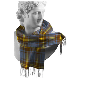 House of Edgar 100% Lambswool scraf in Co Sligo Pattern 