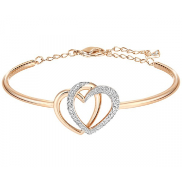 Swarovski Dear Bangle - Rose Gold