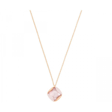Swarovski Heap Pendant - Pink/Rose Gold Plating