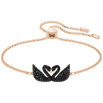 Swarovski Iconic Swan Bracelet - Rose Gold