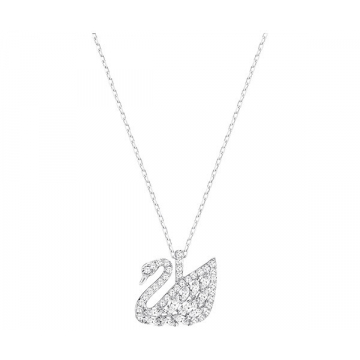 Swarovski Small Swan Lake Pendant - Silver