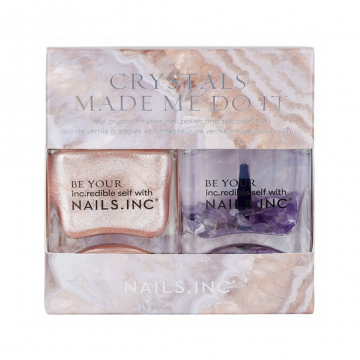 Nails Inc. Crystals Made Me Do It Nail Polish Duo Set (2 x 14ml)
