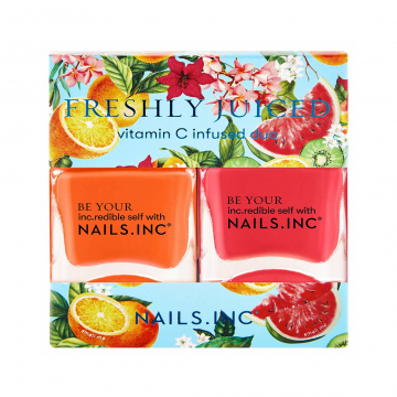 Nails Inc. Freshly Juiced Nail Polish Duo Set (2 x 14ml)