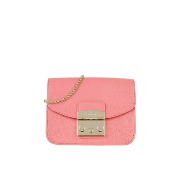 Furla Metropolis Mini Crossbody - Rosa Quarzo C
